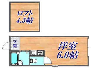 プチグレイス塚口弐番館の物件間取画像